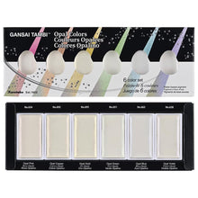 Light Gray Kuretake Gansai Tambi Opal Colours Watercolour Set – 6 Colours Watercolour Paint