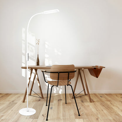 Light Gray Triumph LED Floor Lamp Lighting