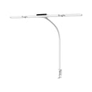 White Smoke Triumph LED Tri-Lux Floor & Desk Lamp, White Lighting