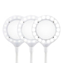 White Smoke Triumph Wrap LED Magnifier Lamp, White Lighting