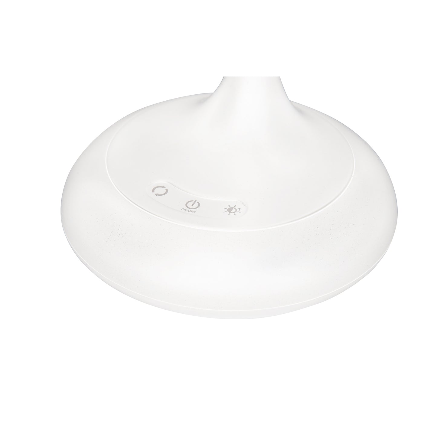 White Smoke Triumph Zoom Desktop Magnifying Lamp, White Lighting