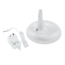White Smoke Triumph Zoom Desktop Magnifying Lamp, White Lighting