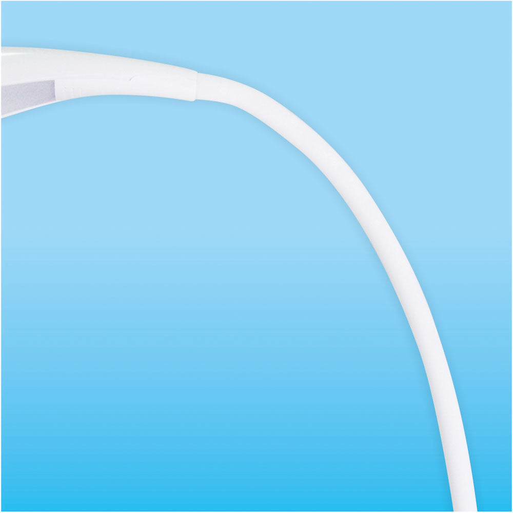 Light Sky Blue Triumph LED Super White Floor Lamp, White Lighting