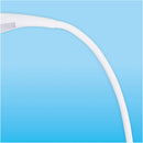 Light Sky Blue Triumph LED Super White Floor Lamp, White Lighting