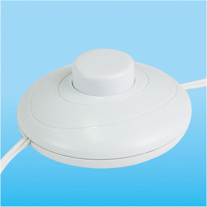 Light Sky Blue Triumph LED Super White Floor Lamp, White Lighting