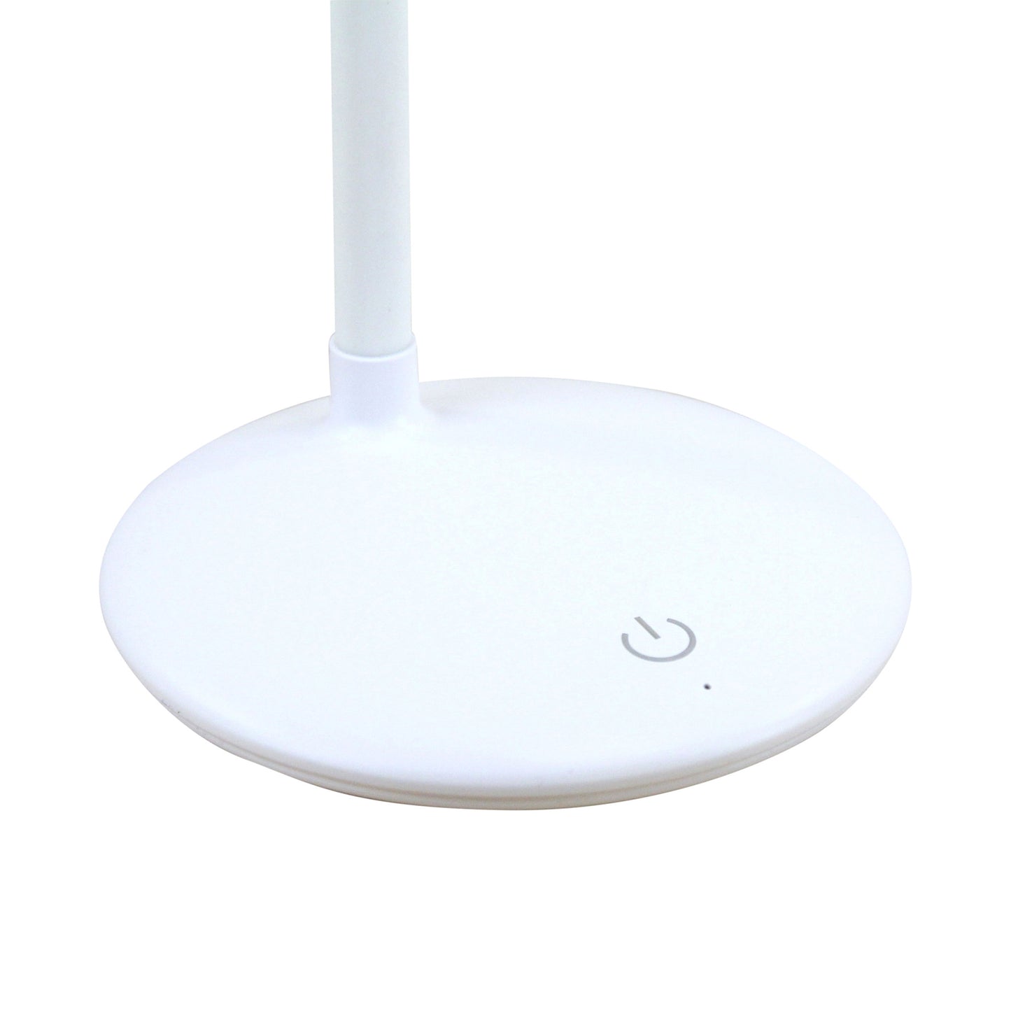 White Smoke Triumph LED Rechargeable Magnifying Desk Lamp, White Lighting