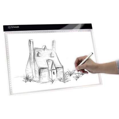 White Smoke Triumph LED Super Slim Light Pad, A3 Lighting