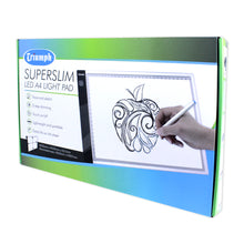 White Smoke Triumph LED Super Slim Light Pad, A4 Lighting