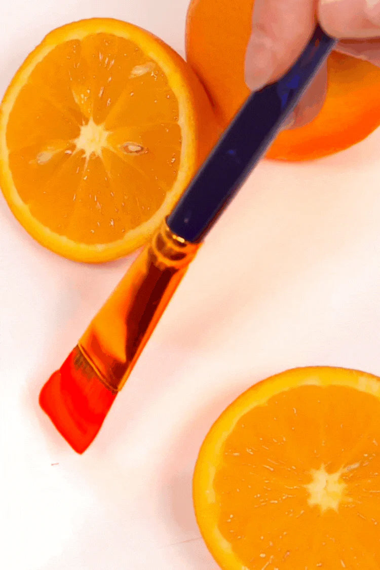 Dark Orange Fluro Orange Joose, Acrylic Paint by Stuart Semple, 150ml Acrylic Paints