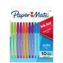 White Smoke Papermate Inkjoy 100 Ballpoint Pen 1.0mm, Fashion Assorted Colours - 10 Pack Ballpoint Pens