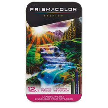 Dark Slate Gray Prismacolor Premier Pencils, Landscape Assortment, 12Pk Pencils