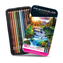 White Smoke Prismacolor Premier Pencils, Landscape Assortment, 12Pk Pencils
