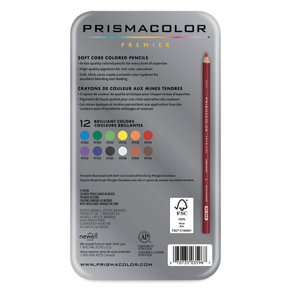 Light Slate Gray Prismacolor Premier Pencils, 12Pk Pencils