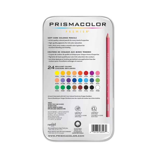 Lavender Prismacolor Premier Pencils, 24Pk Pencils