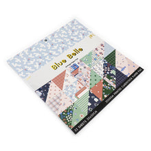 White Smoke Blue Belle 32 Page 12X12 Paper Pad Stencils and Templates