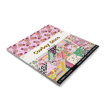White Smoke Cowboy Disco 32 Page 12X12 Paper Pad Stencils and Templates