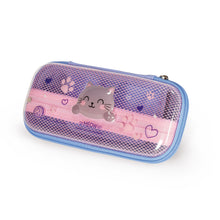 White Smoke Legami  Wonderwow Kitty Pencil Case Fashion Stationery