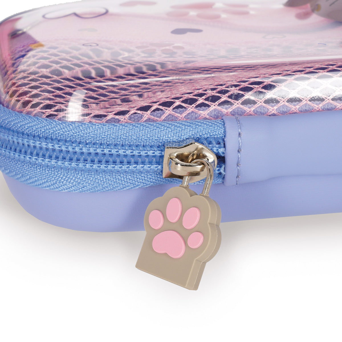 White Smoke Legami  Wonderwow Kitty Pencil Case Fashion Stationery