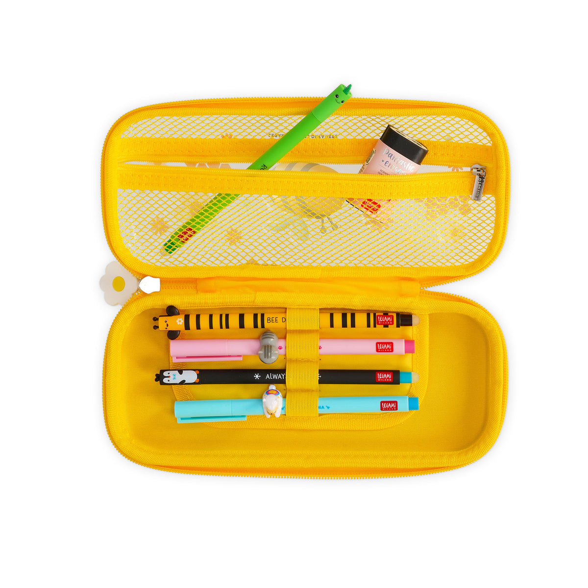 White Smoke Legami Wonderwow Bee Pencil Case Fashion Stationery