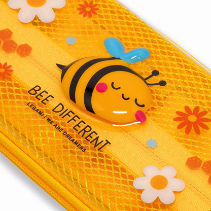 White Smoke Legami Wonderwow Bee Pencil Case Fashion Stationery
