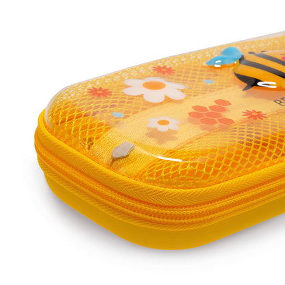 White Smoke Legami Wonderwow Bee Pencil Case Fashion Stationery