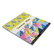 White Smoke Summer Vibes 32 Page 12X12 Paper Pad Stencils and Templates