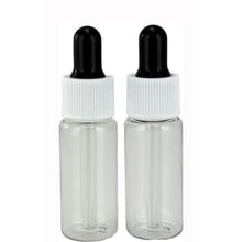 Dropper Bottles 20ml 2pk Clear Plastic