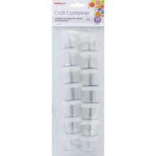 Storage Containers Mini 10ml Round 14pk