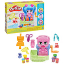 White Smoke Play-Doh Hair Stylin' Salon Playset Kids Clay, Dough & Modelling