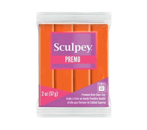 Chocolate Premo Sculpey Modelling Clay, 57g, Orange Modelling Clay