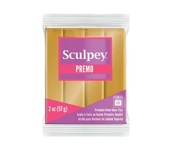 Light Gray Premo Sculpey Modelling Clay, 57g, 18k Gold Modelling Clay