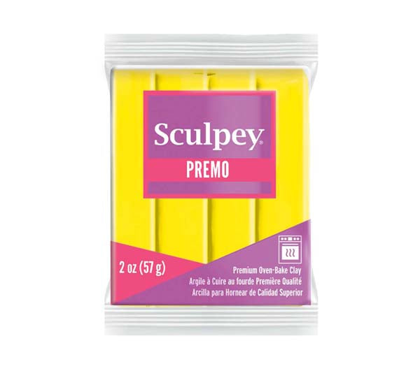 Gold Premo Sculpey Modelling Clay, 57g, Zinc Yellow Modelling Clay