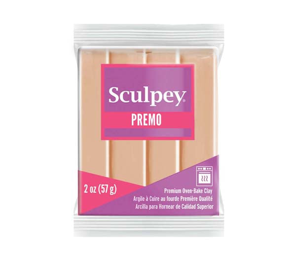 Tan Premo Sculpey Modelling Clay, 57g, Beige Modelling Clay