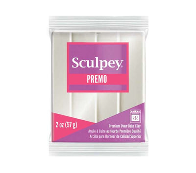 Light Gray Premo Sculpey Modelling Clay, 57g, Pearl Modelling Clay