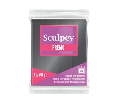 Light Gray Premo Sculpey Modelling Clay, 57g, Graphite Pearl Modelling Clay