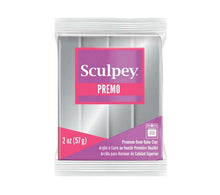 Light Gray Premo Sculpey Modelling Clay, 57g, Silver Modelling Clay