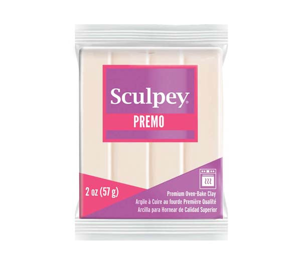 Light Gray Premo Sculpey Modelling Clay, 57g, Translucent Modelling Clay