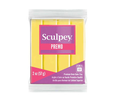 Light Goldenrod Premo Sculpey Modelling Clay, 57g, Sunshine Modelling Clay