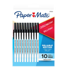 White Smoke Papermate Kilometrico Ballpoint Pen 1.0mm, Black - 10 Pack Ballpoint Pens