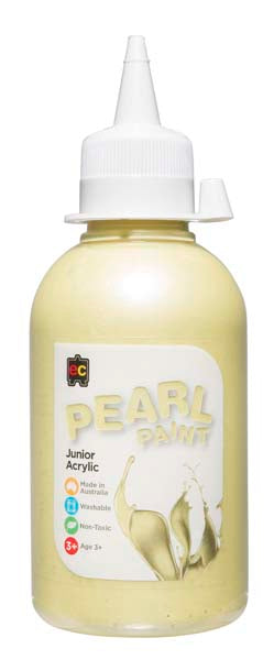 White Smoke EC Pearl Paint 250ml Yellow Kids Paints
