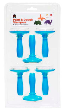 Alice Blue EC Paint & Dough Stampers Dinosaurs, Set 6 Kids Activities