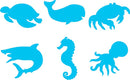 White Smoke EC Paint & Dough Stampers Sea Life, Set 6 Kids Activities