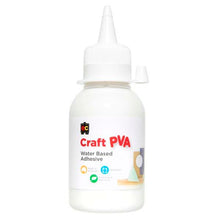 White Smoke Educational Colours Water Based PVA Craft Glue 125ml Kids Glues