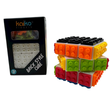 Black Kaiko Brick Style Cube Fidget Toys