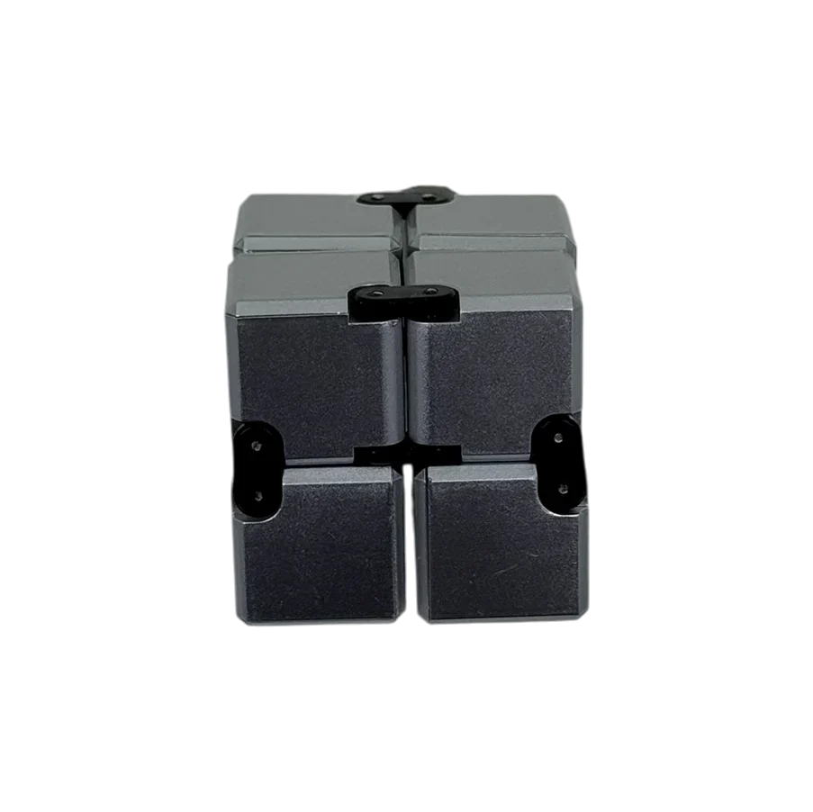 Dim Gray Kaiko SILVER Infinity Cube Fidget - 108 grams Fidget Toys