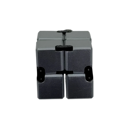 Dim Gray Kaiko SILVER Infinity Cube Fidget - 108 grams Fidget Toys