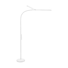 White Smoke Triumph Duet LED Floor Lamp, White Lighting