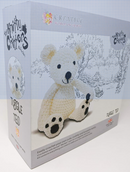 Gray The Knitty Critters Collection Crochet Kit - Tiggle Ted Crochet