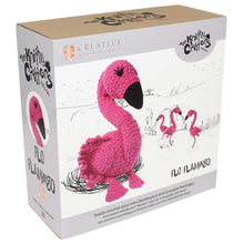 White Smoke The Knitty Critters Collection Crochet Kit - Flo Flamingo Crochet