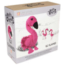 The Knitty Critters Collection Crochet Kit - Flo Flamingo